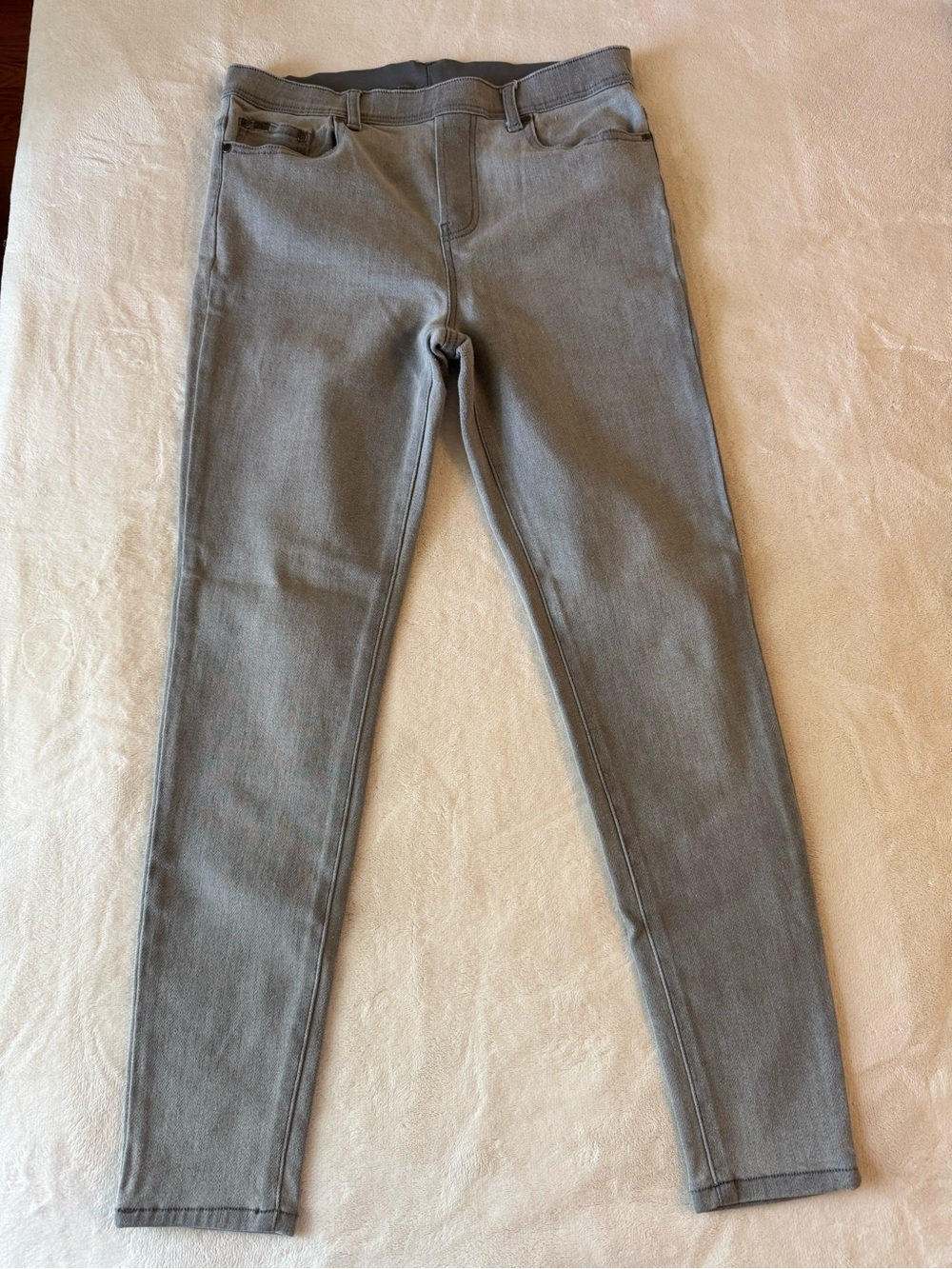 DG2 Women's Grey Slim Super Stretchy Jeans- Jegging style
